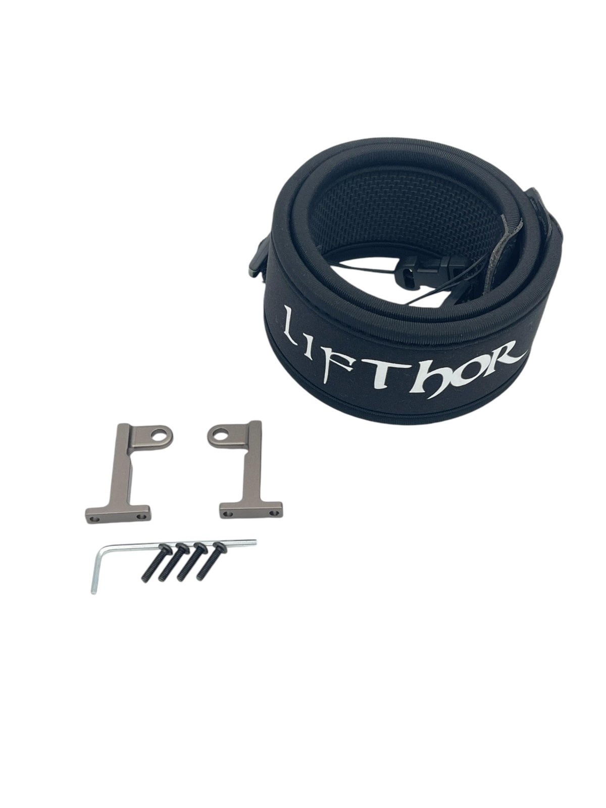 2-Point Aluminum Axe Lanyard System with Strap for Utility Mount - Drone Accesso
