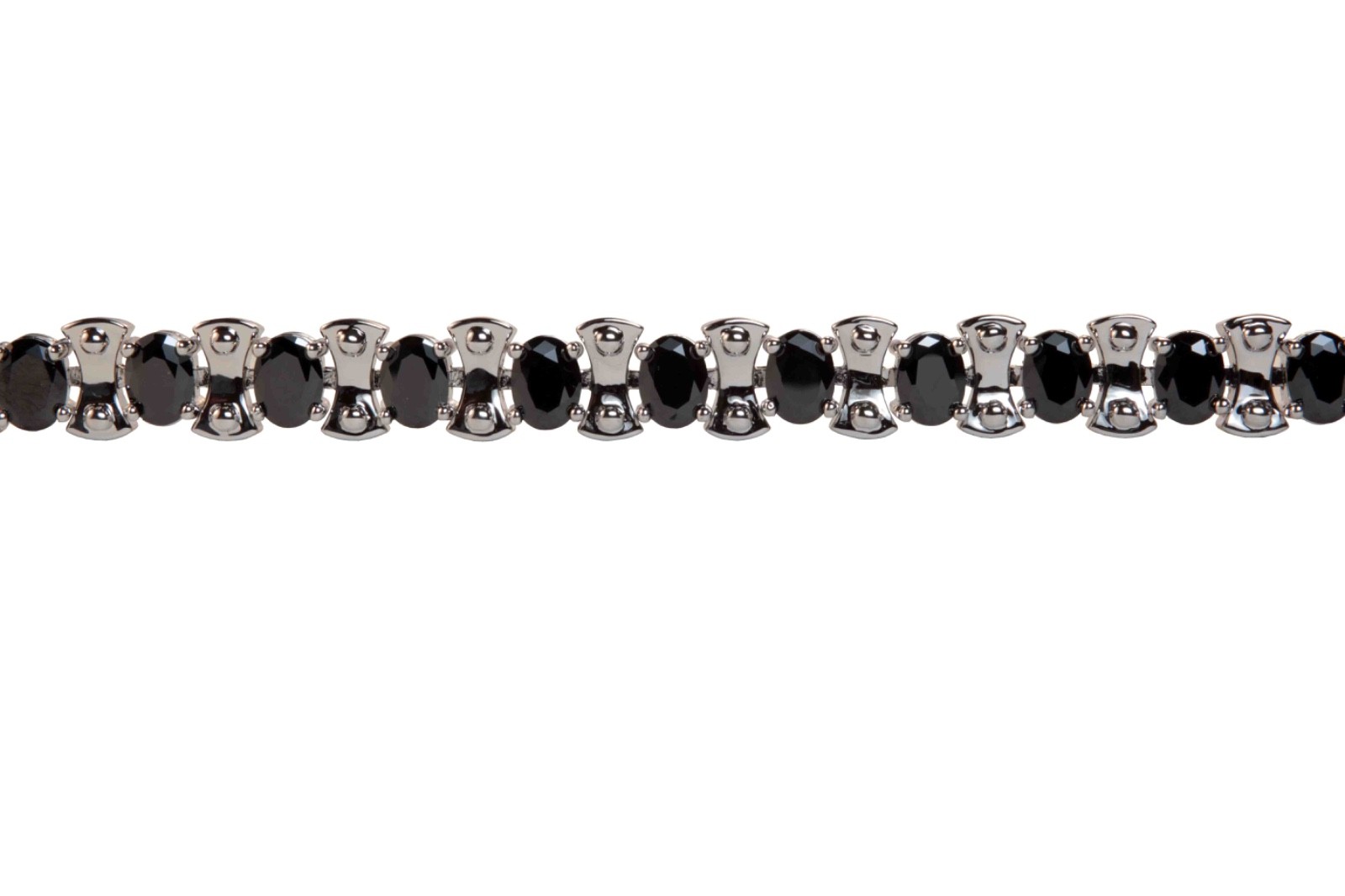 Jewelry Components 12" Lengths no clasps - Bolero Black CZ Sew On (28) 12"