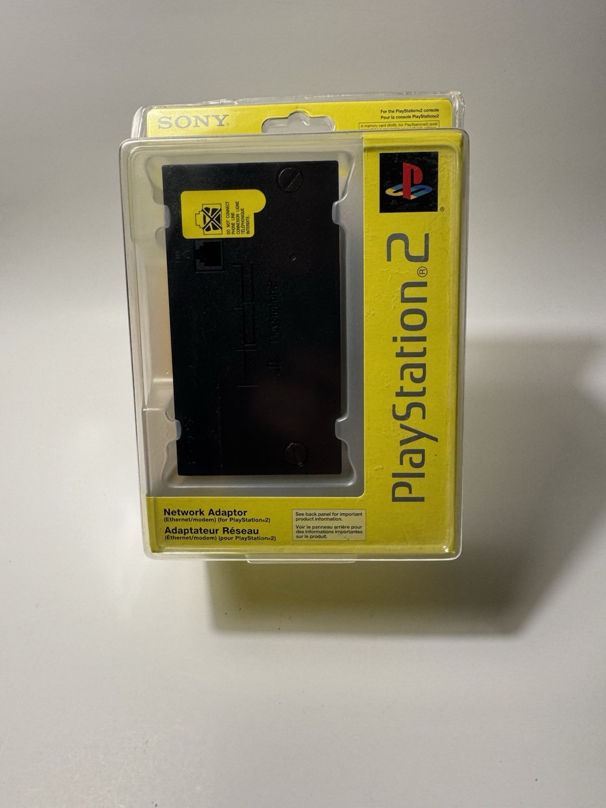 Sony PS2 Network Adapter SCPH-10281 Ethernet/Modem Official Licensed Black
