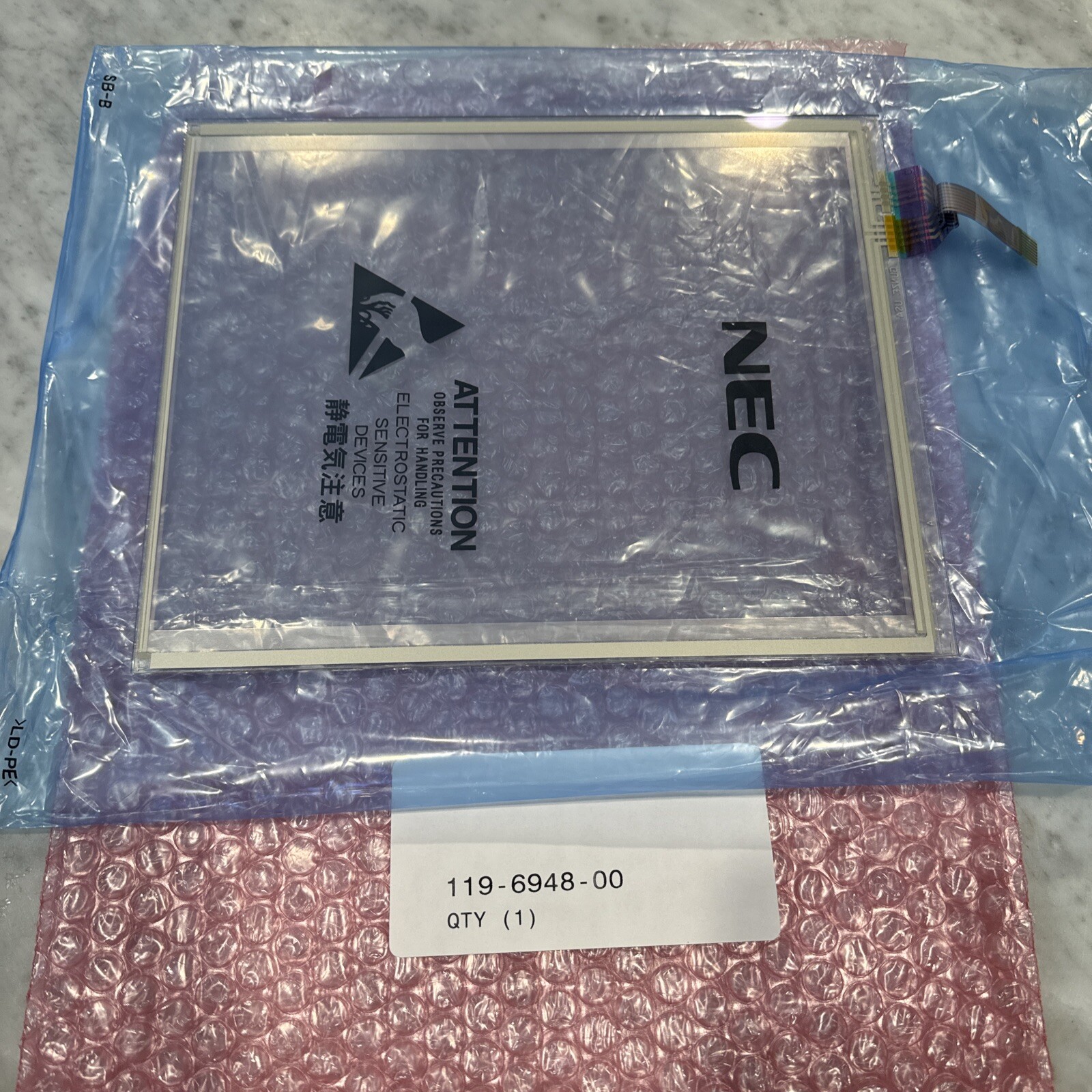 100-0610 Touch Screen Glass Panel Tektronix 119-6948-00 14822 011311