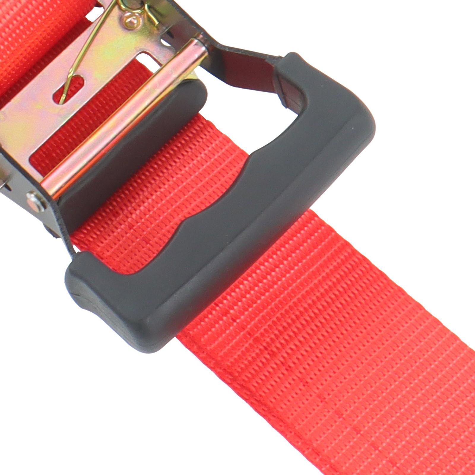 rail wheel 1 set red E-type guide wedge + 8' red ratchet strap