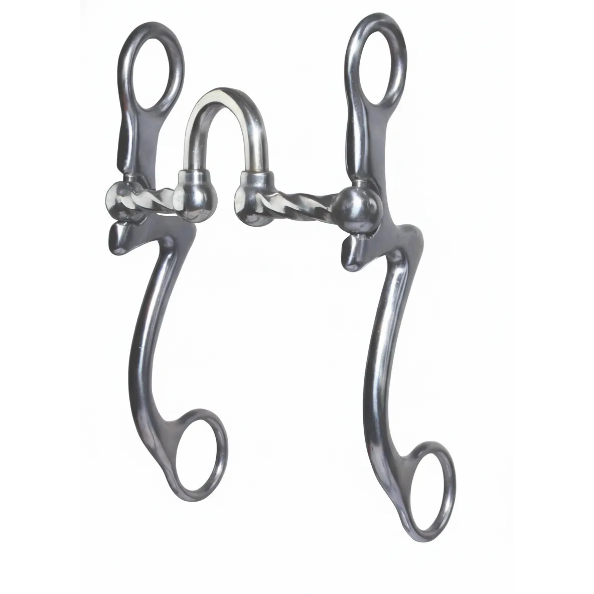 Professional's Choice 7” Shank Slow Twist Correction Horse Bit - 5 1/8” Sweet