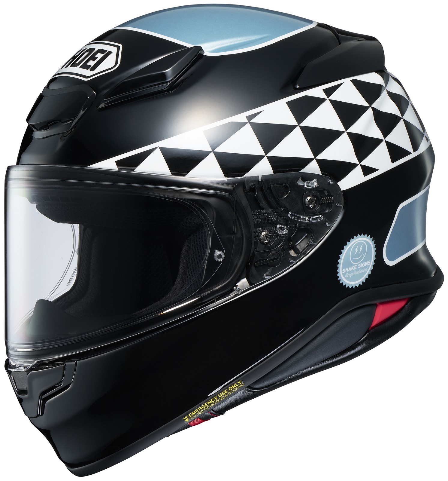 Shoei RF-1400 Shakin Full Face Motorcycle Helmet TC-2 XLarge