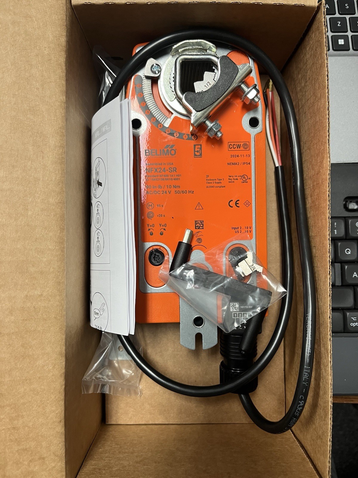 Belimo NFX24-SR Actuator Brand New In Box