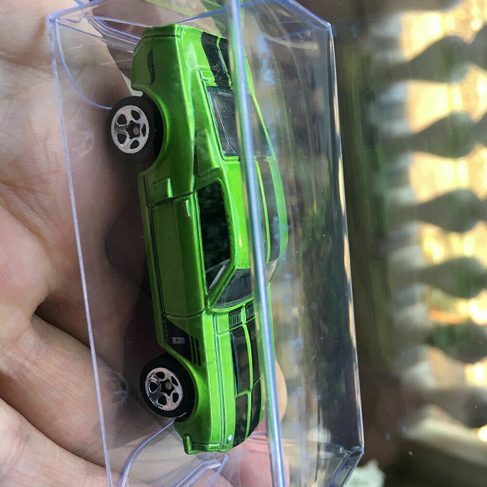 25PCS For 1:64 Scale Clear Model Toy Car Display Box Show Storage Case Dustproof