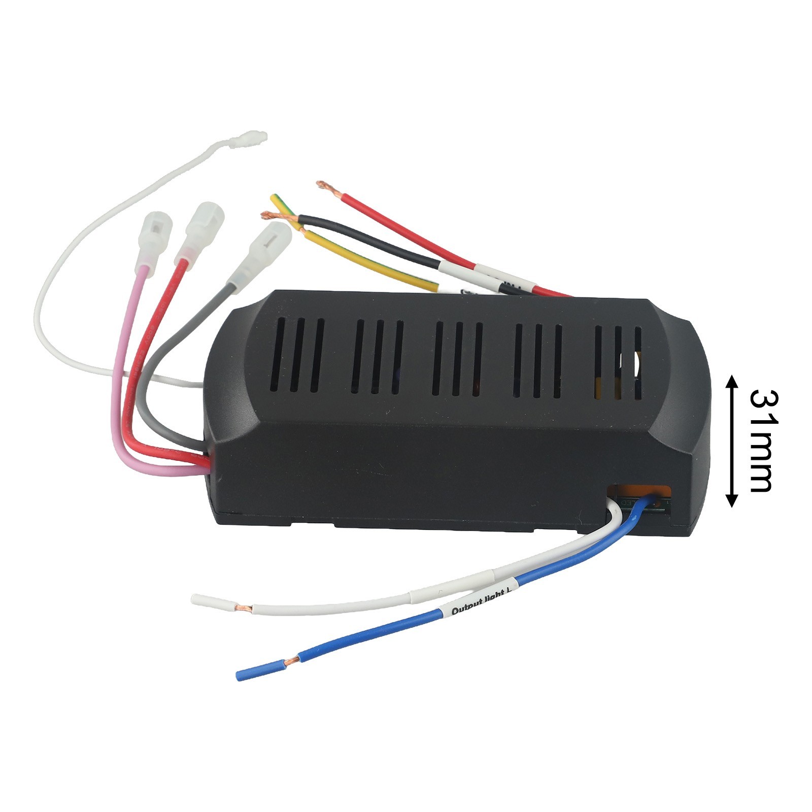 Remote Control Kit for Ceiling Fan with 6 Settings and Light Receiver