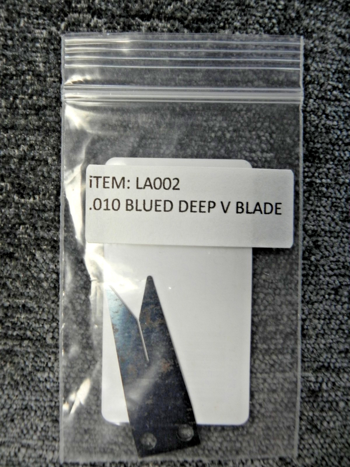 Hamskea LA002 .010 Deep V Blade ( 2pk.)