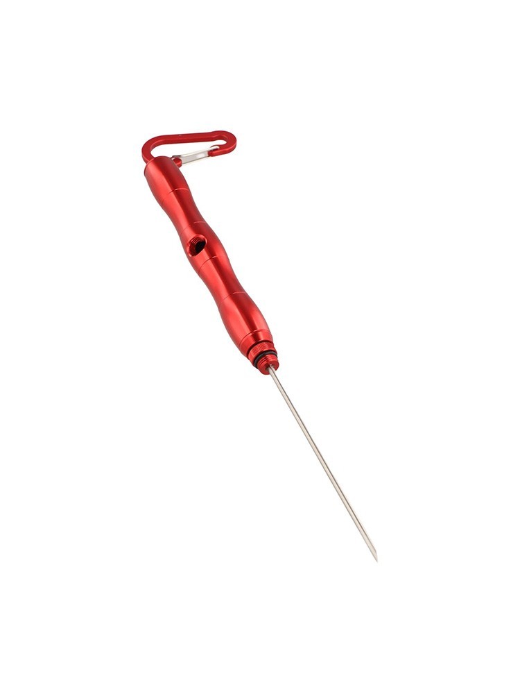Sustainable Fishing Tool Deflated Aerated Needle for Healthier Fish Handling