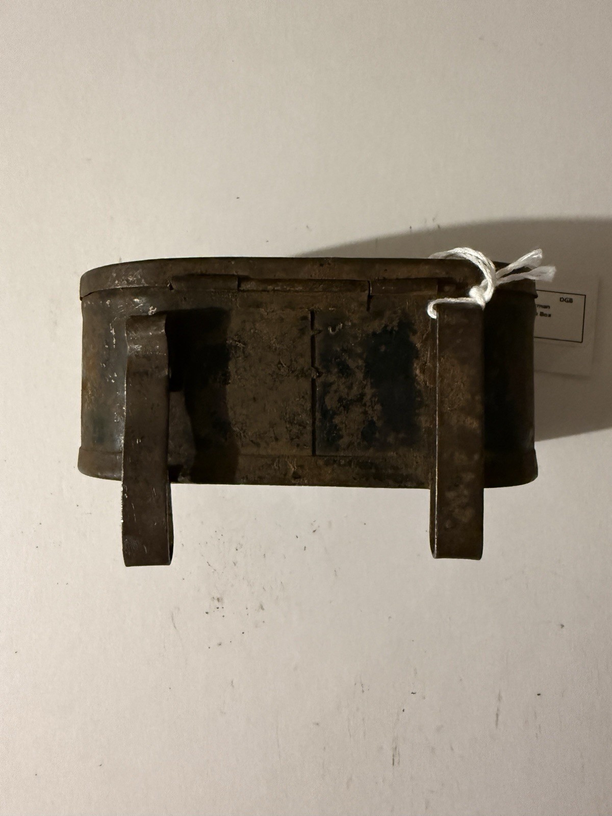 WW2 GERMAN METAL Wehrmacht AMMO BOX AMMUNITION CONTAINER WEHRMACHT