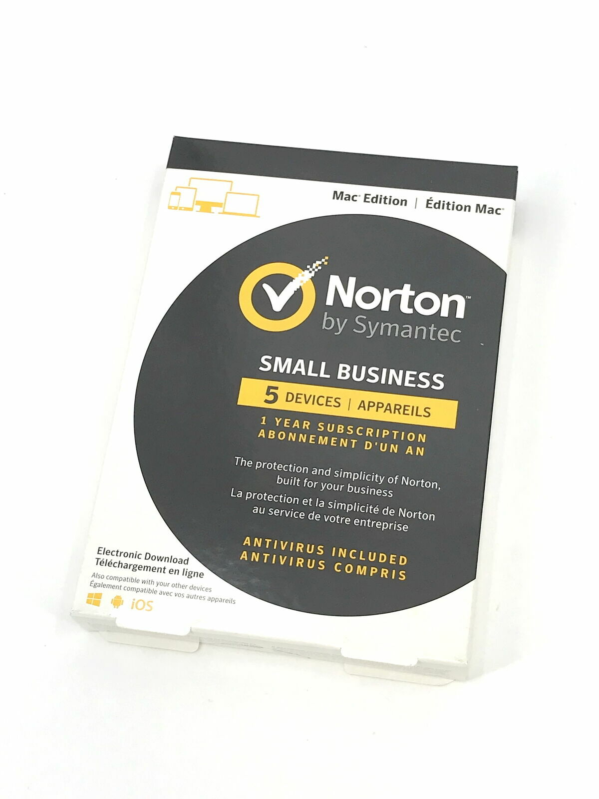BOX: Mac Edition Norton Security Home or Small Business for  1, 3, 5 Devices