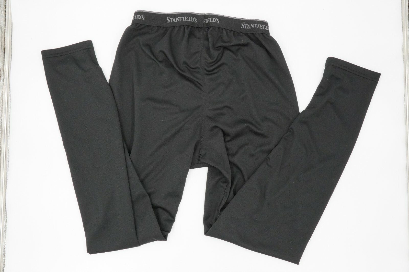 Stanfield's Mens Performance Base Layer Bottoms Size M Black