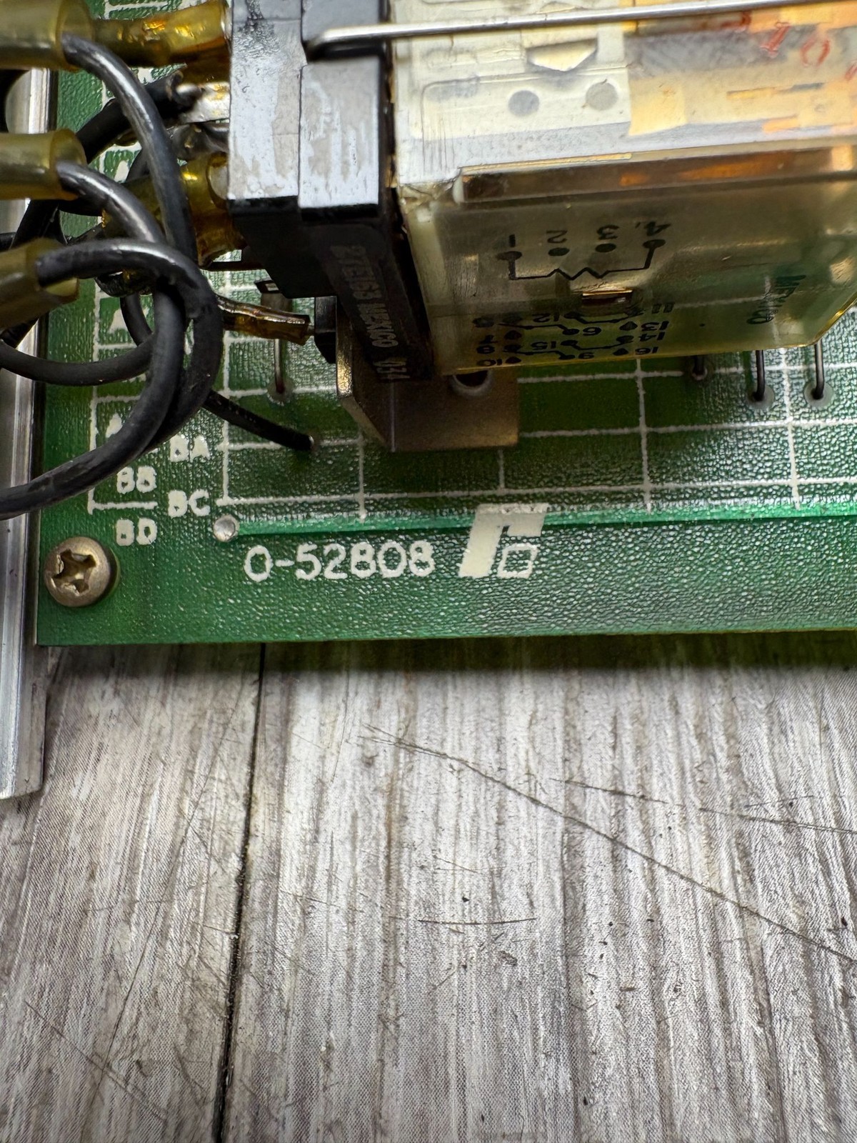 RELIANCE ELECTRIC 0-52808 OVERLOAD VOLTAGE RELAY MODULE