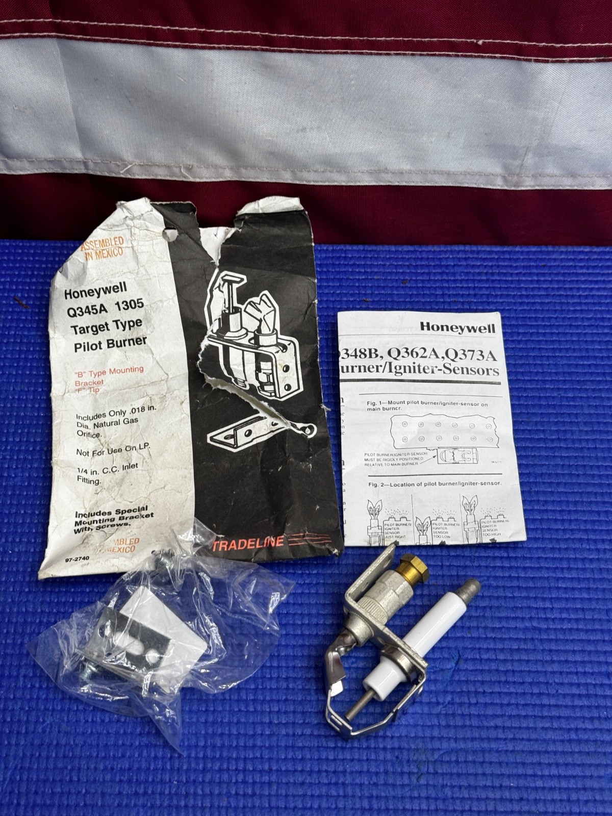 OEM Honeywell Q345A 1305 / Q345A1305 Target Type Pilot Burner B Type F Tip