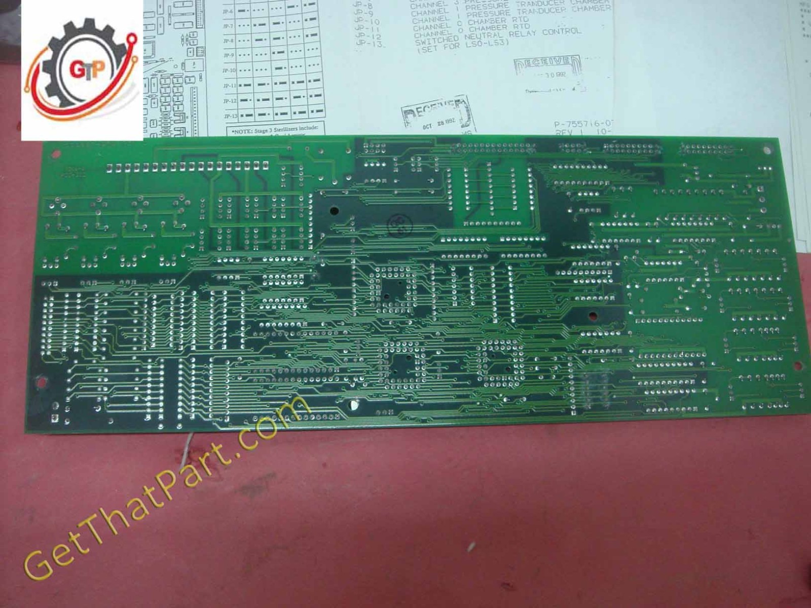 Amsco Steris Eagle 3000 Stage 3 Sterilizer Control Board Oem New Box