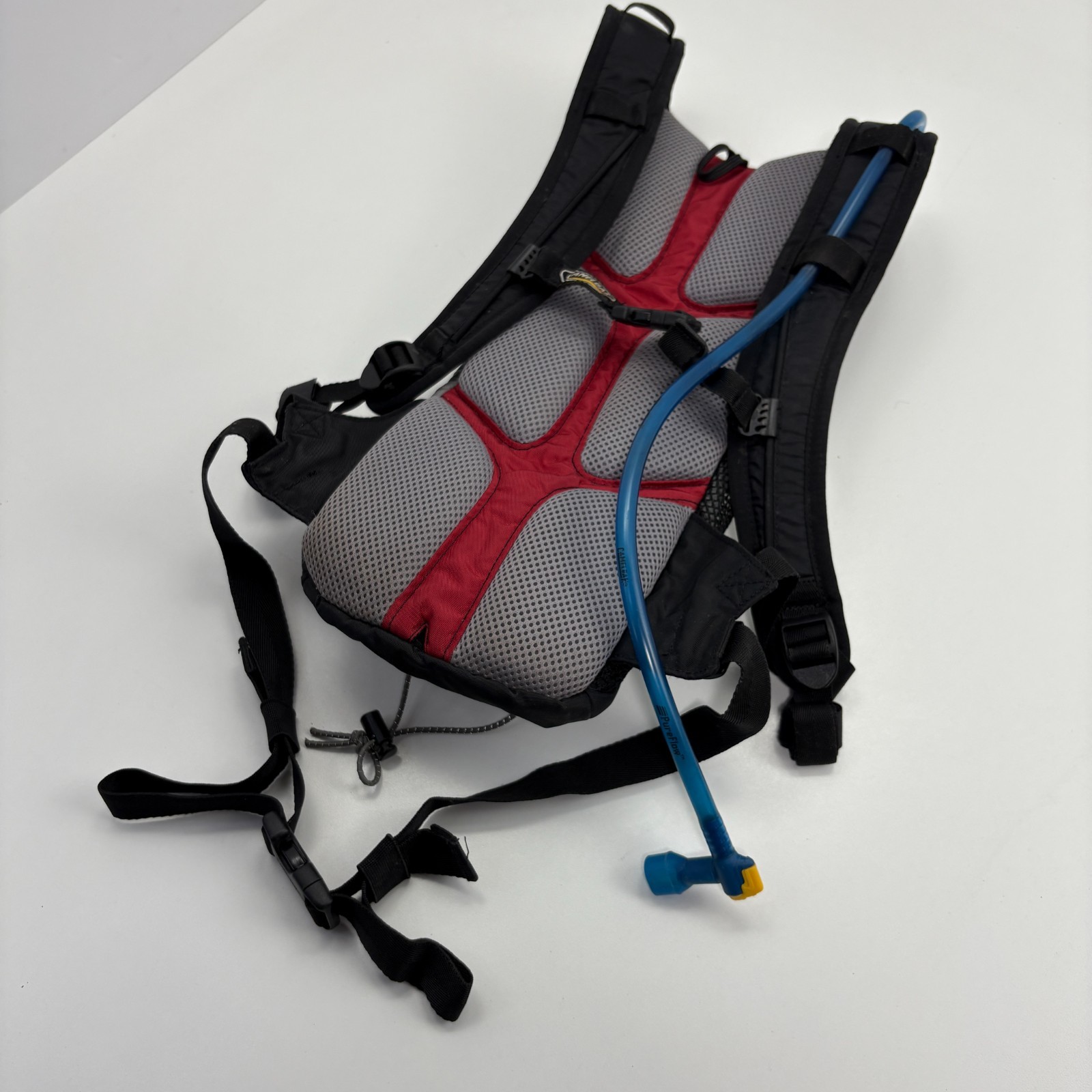Camelbak Lobo Hydration Pack w/ Bladder Red Hiking Backpack Outdoor Camping