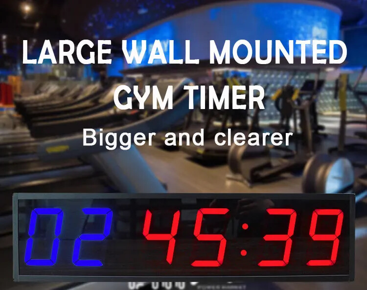 Echo GYM Timer Crossfit Classic Digital LED Portable Workout Countdown Clock