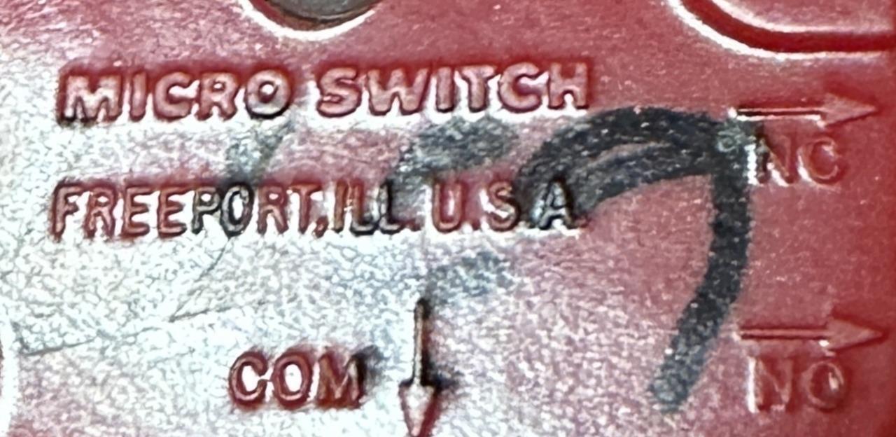 Unbranded V3-70101-D8 Micro Switch 5A 10HP 125-250VAC