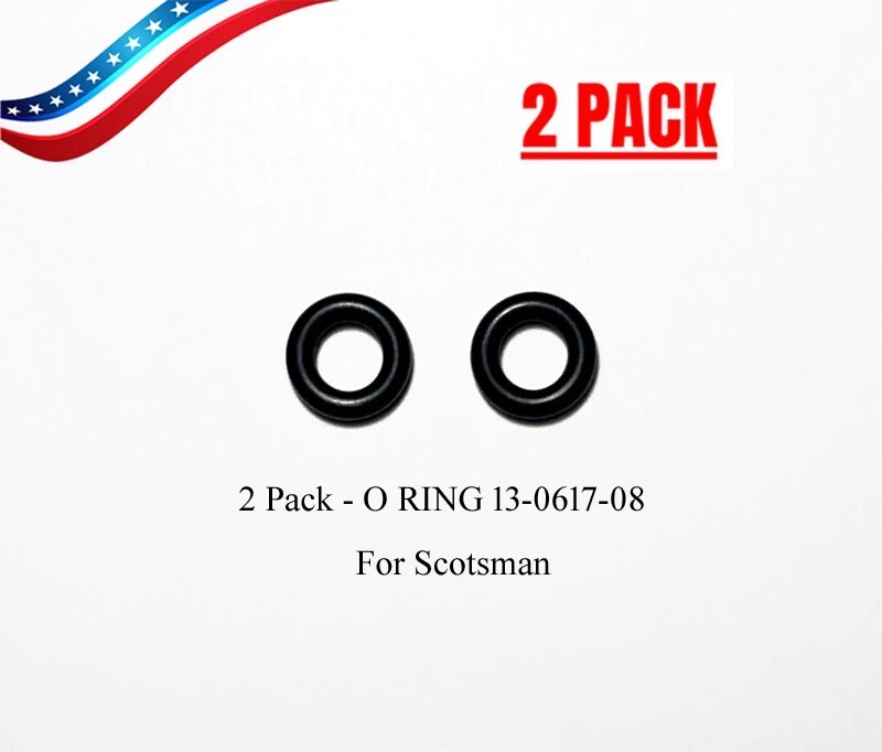 2 Pack - Replacement for 13-0617-08 O-Ring for Scotsman /  FDA EPDM Material