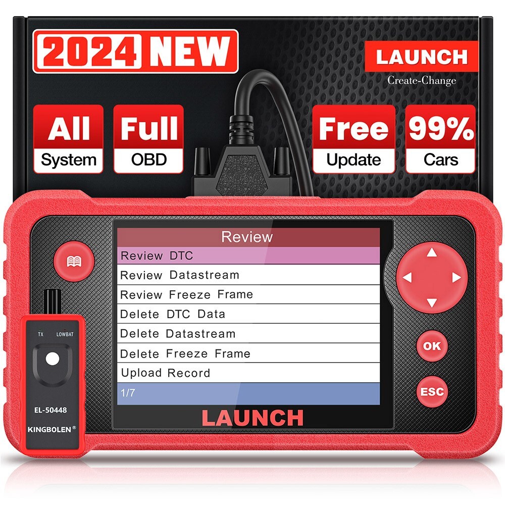 2024 LAUNCH X431 CRP123 V2.0 Car OBD2 Diagnostic Scanner Full System Code Reader