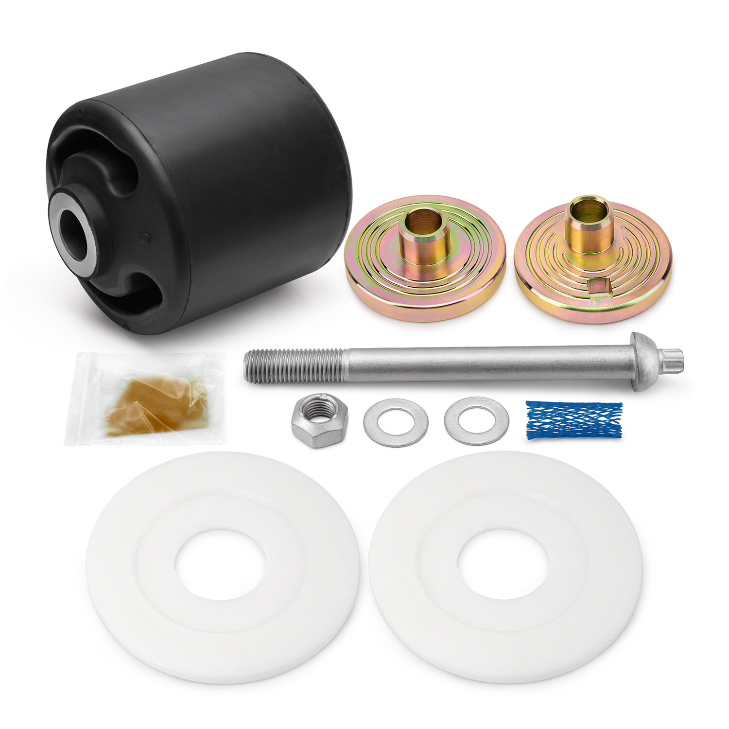 For Hendrickson Quick Align Pivot Bolt Bushing Kit with Alignment Collars 24691S