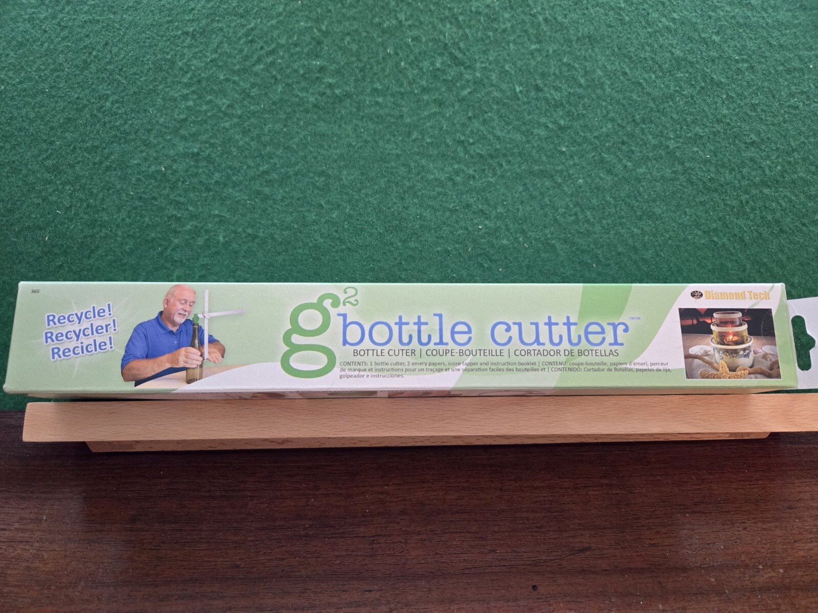 G2 Glass Bottle Cutter Complete Kit Unopened New Inbox Great For Recycling