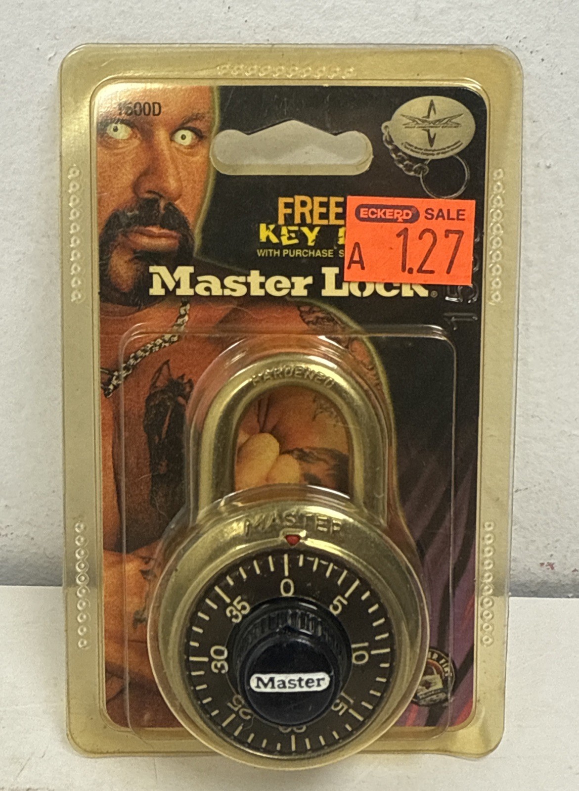 Master Lock Combination Padlock 2000 Vintage NOS 1500D