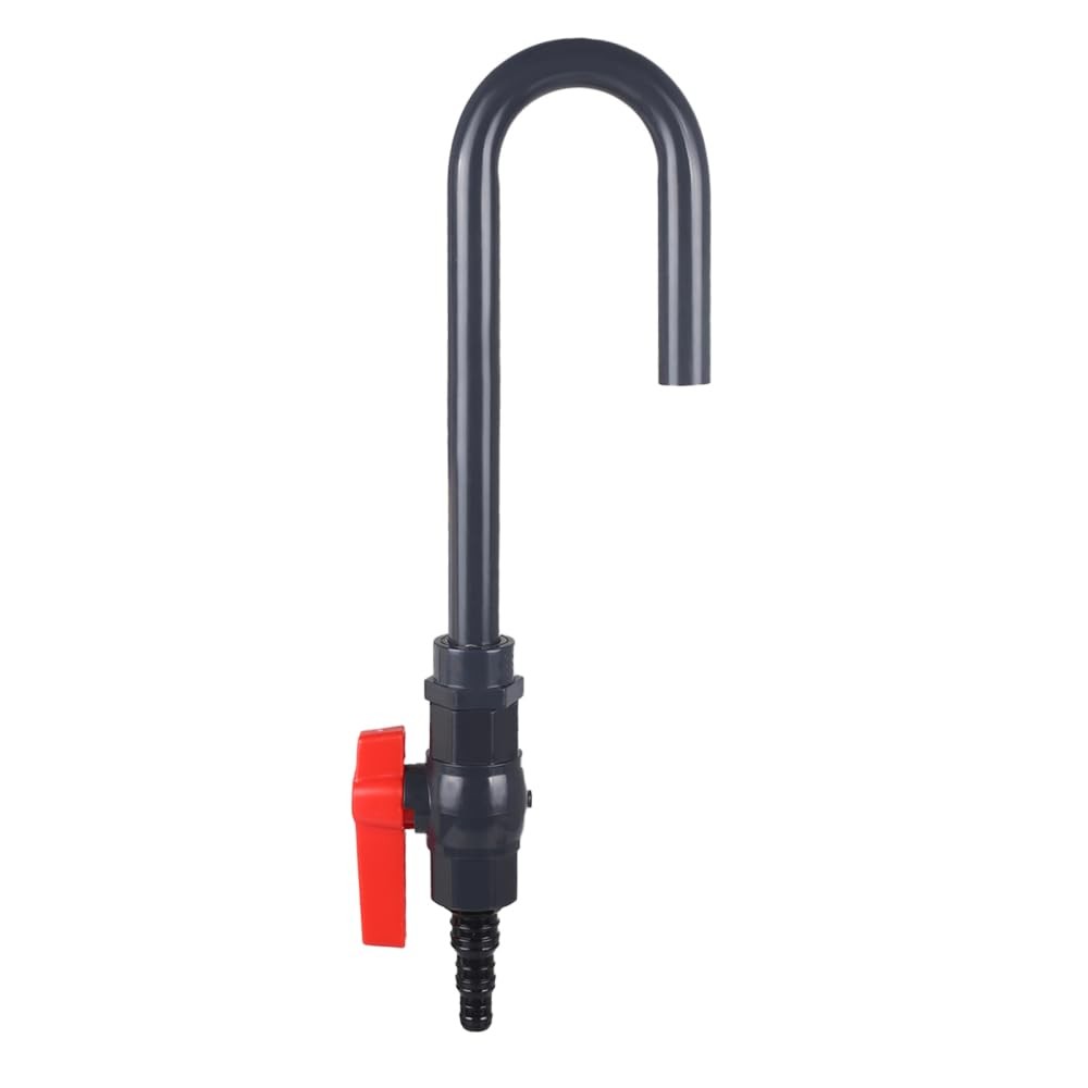 Aquarium Water Changer PVC Aquarium Water Filler Hanging Fish Tank Hook Fille...