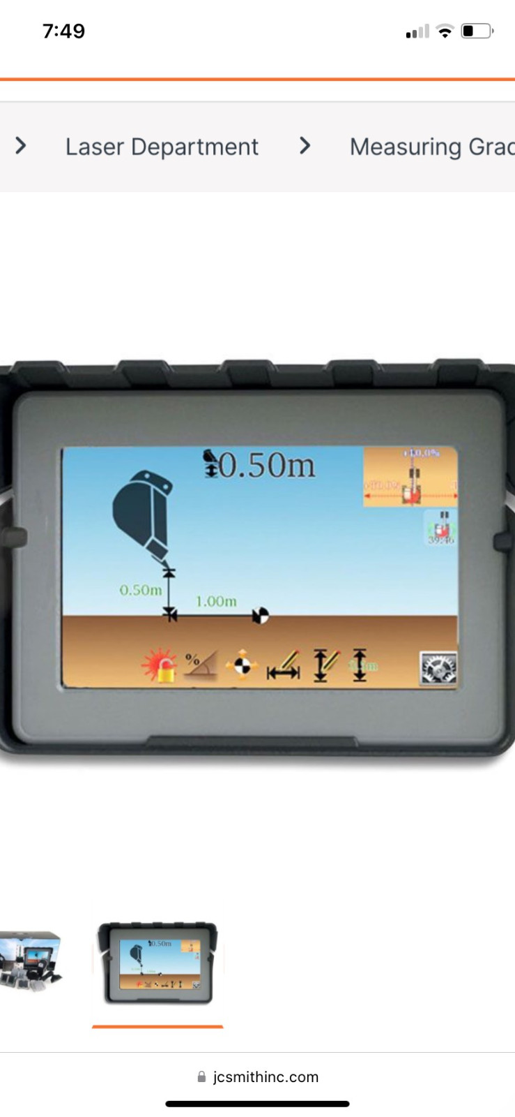 iDig Excavator Grade Control System
