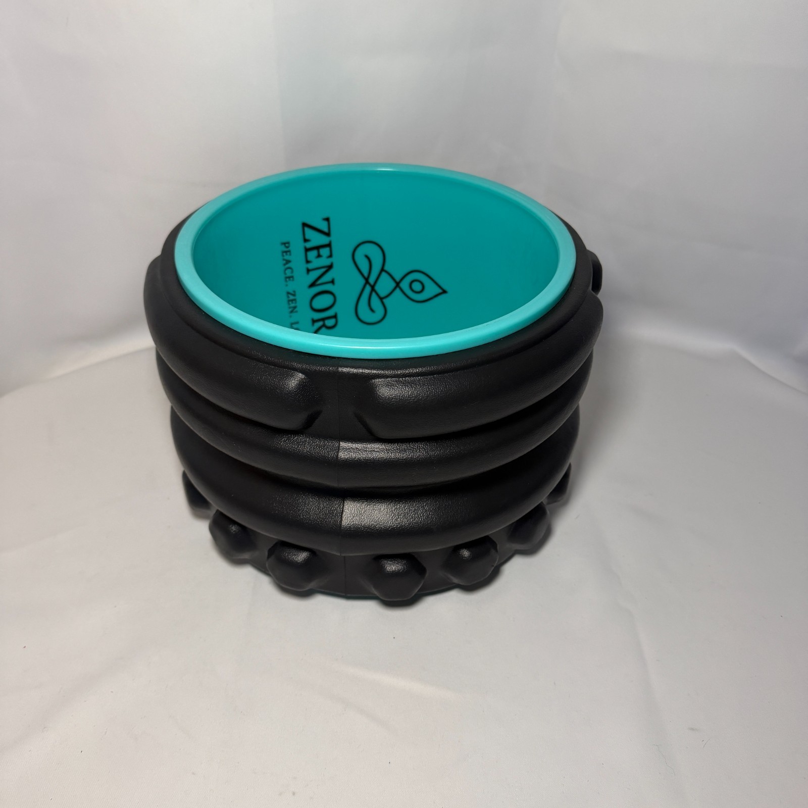 Zenora Foam Back Roller Stretcher Yoga Wheel Deep Tissue Massager 11" Dia. New