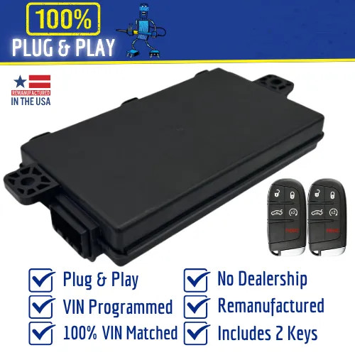 2014 Dodge Charger RF Hub Receiver Module WIN Programmed 68214578AB