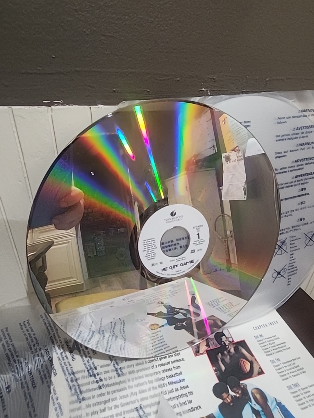 He Got Game LASERDISC DENZEL WASHINGTON