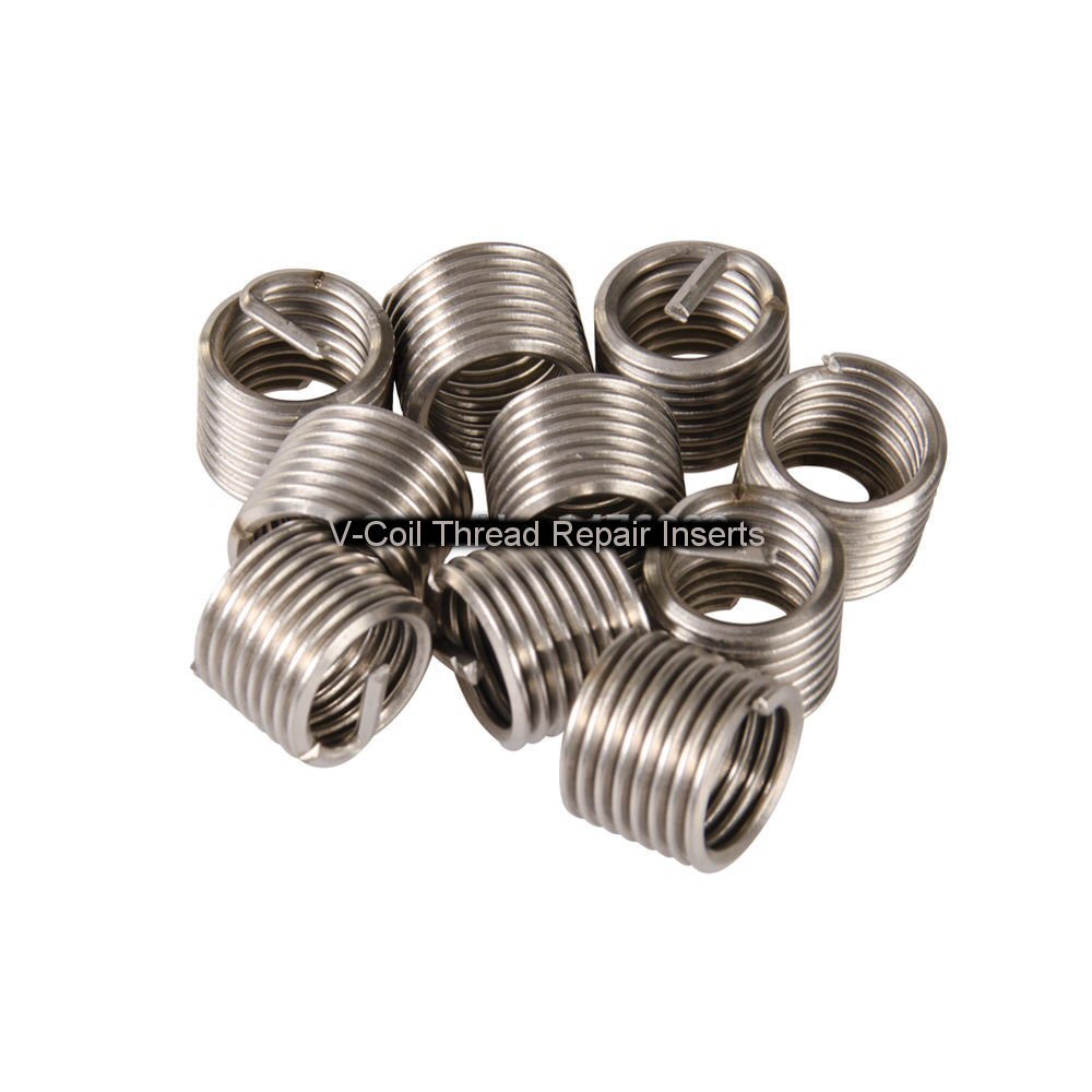 V-Coil 9 mm Wire Thread Repair Inserts M9 x 1.25 2.5D 10 off Helicoil Compatible