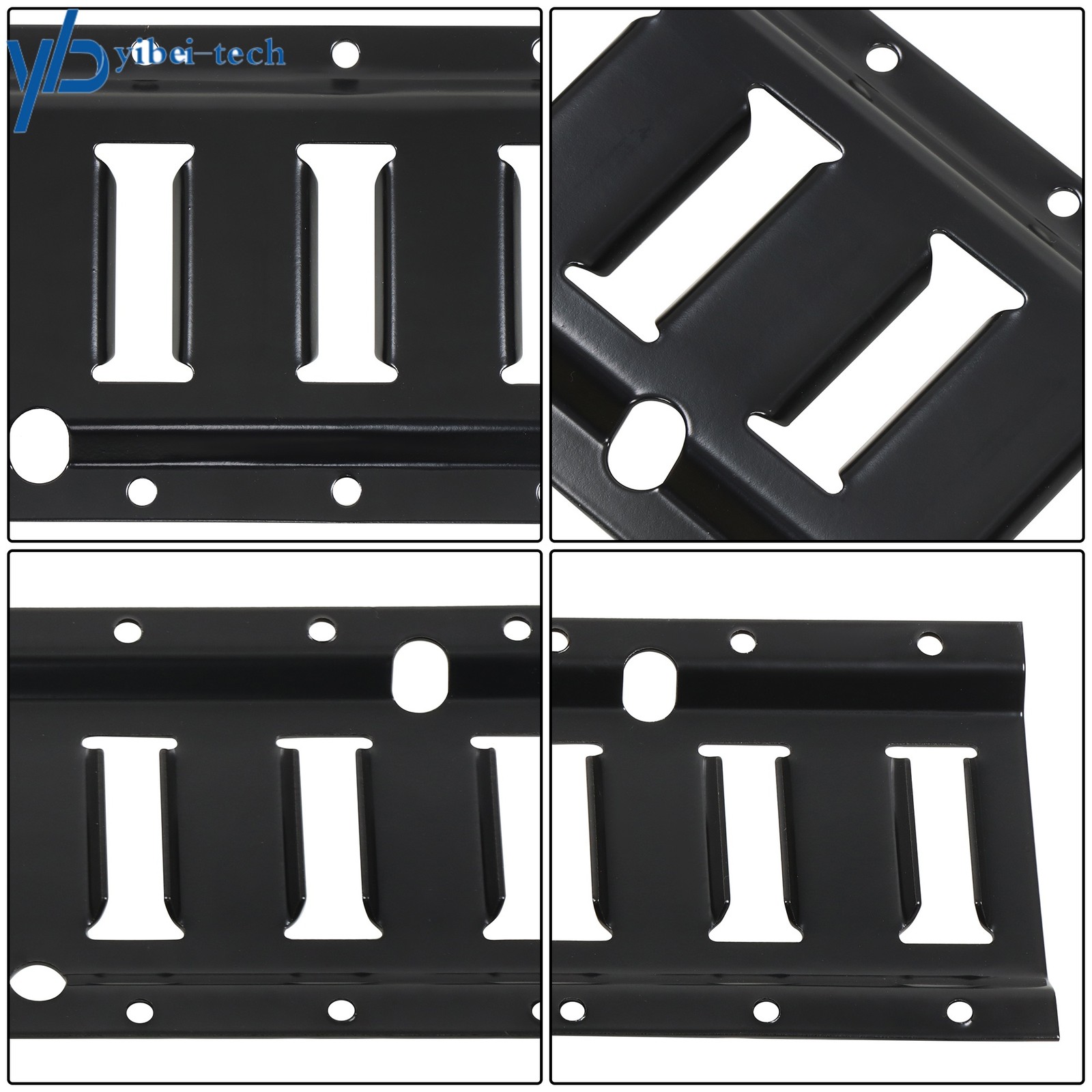 For Trucks Vans 18 Pack 5' E Track Rail Tie-Down Kit Powder Coated Secure Cargo