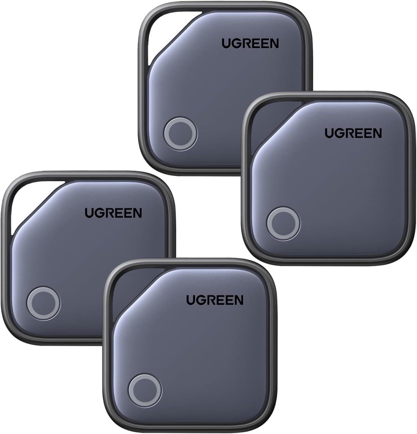 UGREEN FineTrack Air Tracker Tags (iOS Only) 4 Pack, 2- Repla