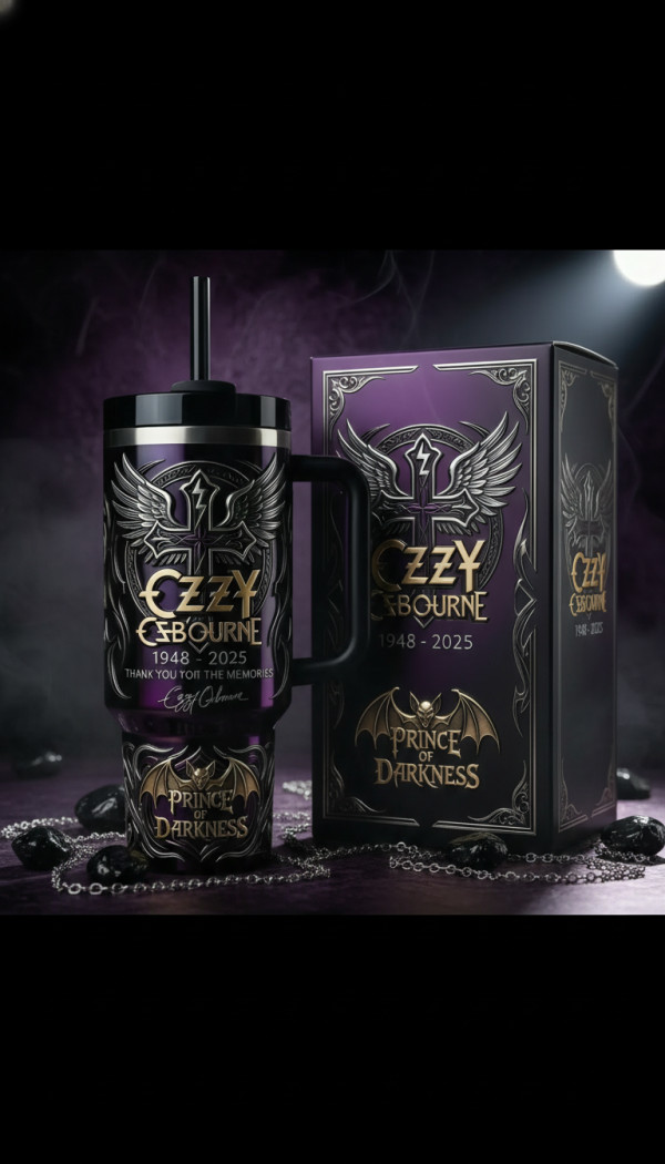 Prince of Darkness Memorial Stainless Steel Tumbler