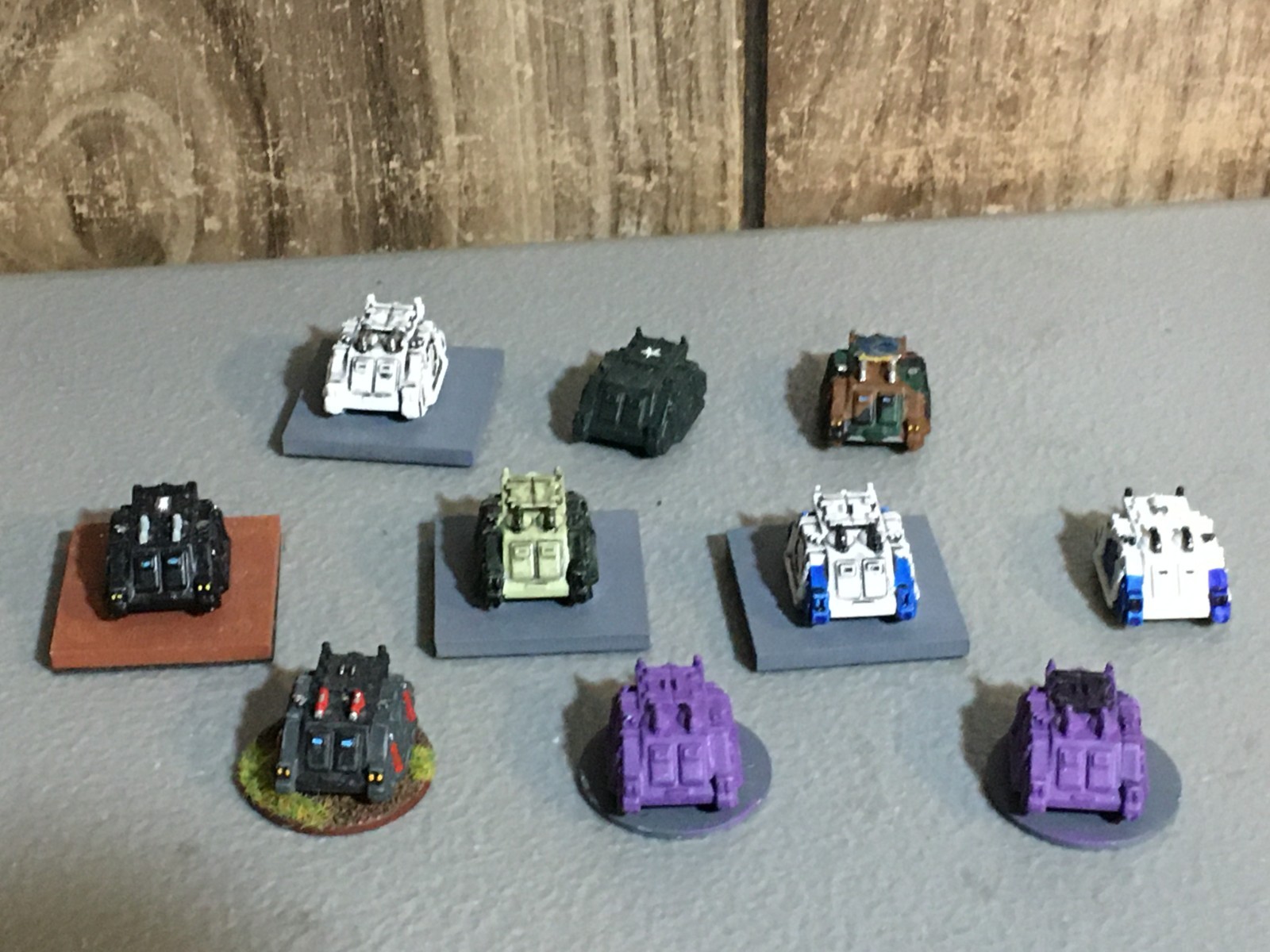 A33446 WARHAMMER EPIC 40K SPACE MARINES RHINOS 10 PK GW GAMES WORKSHOP