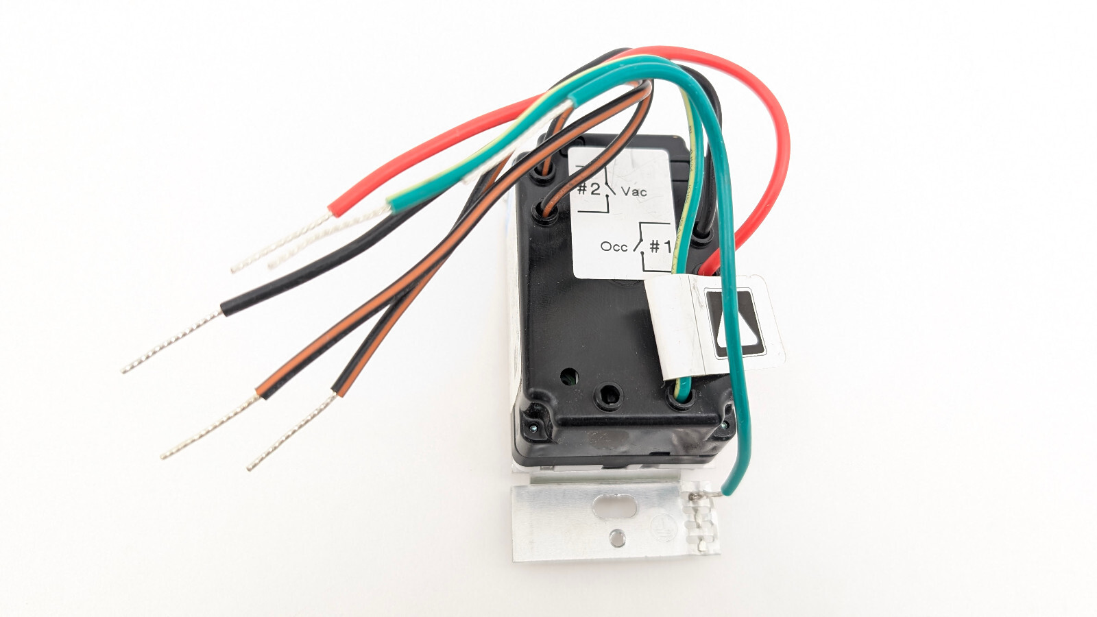 Lutron MS-A202-WH Maestro Dual Technology Occupancy Sensor Switch Dual-Circuit