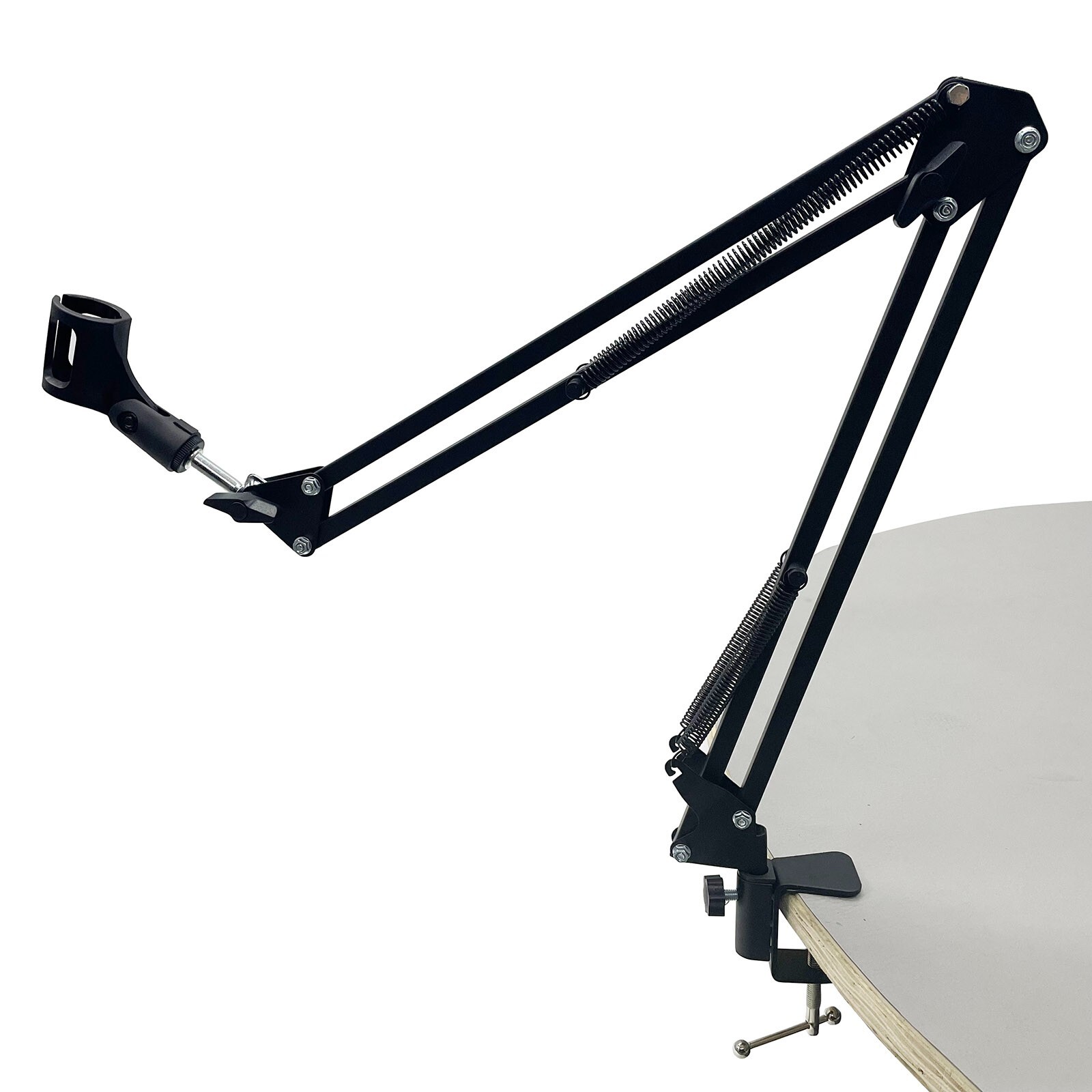 Universal Desk Cantilever Microphone Stand Foldable Adjustable Tripod MIC Holder
