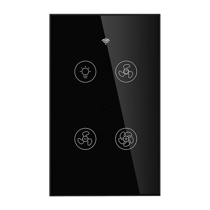 WiFi RF Light Ceiling Fan Control Switch Remote Control For Alexa Google Home Z