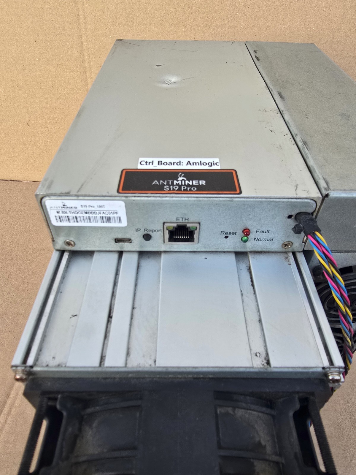 Bitmain Antminer S19 Pro 100TH Bitcoin Miner | Tested | APW12 PSU Included