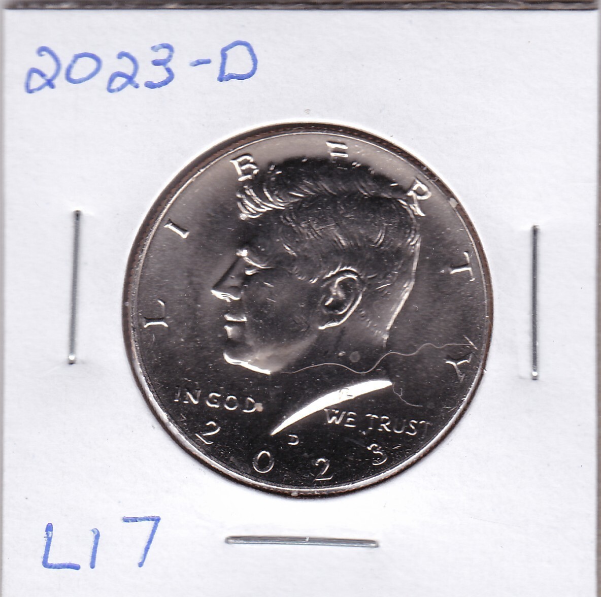2023-D Kennedy Half Dollar L17