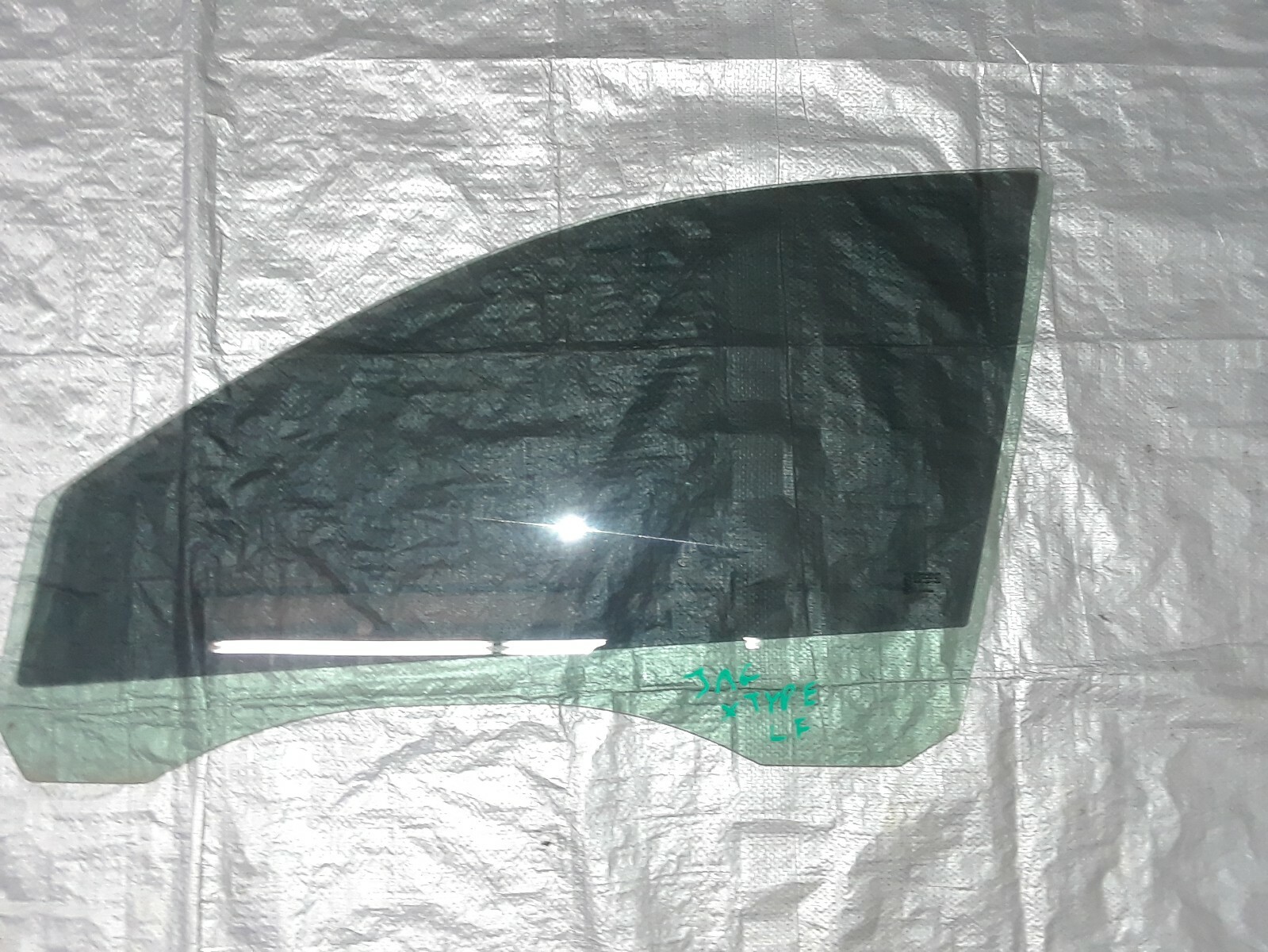 2003 JAGUAR X-TYPE FRONT LEFT  WINDOW GLASS OEM 04 05 06 07 08 2004 2005 2006