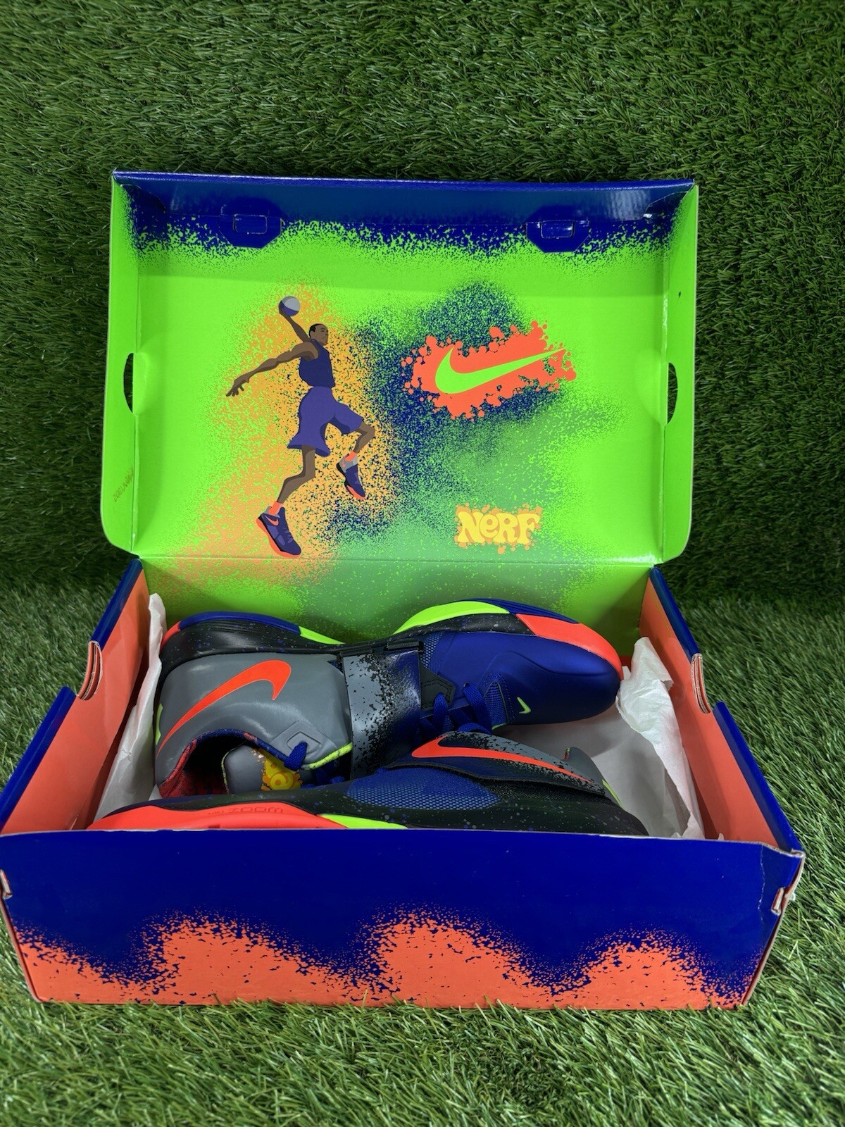 Size 11 - Nike Zoom KD 4 Nerf FQ8180-400 Brand New In Hand