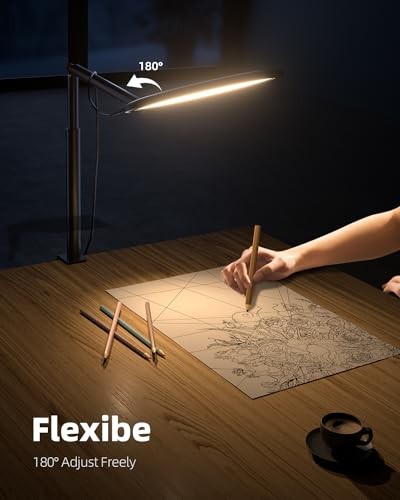 10.2" Desk Ring Light with Stand for Video Call, Ring Light for Desk with