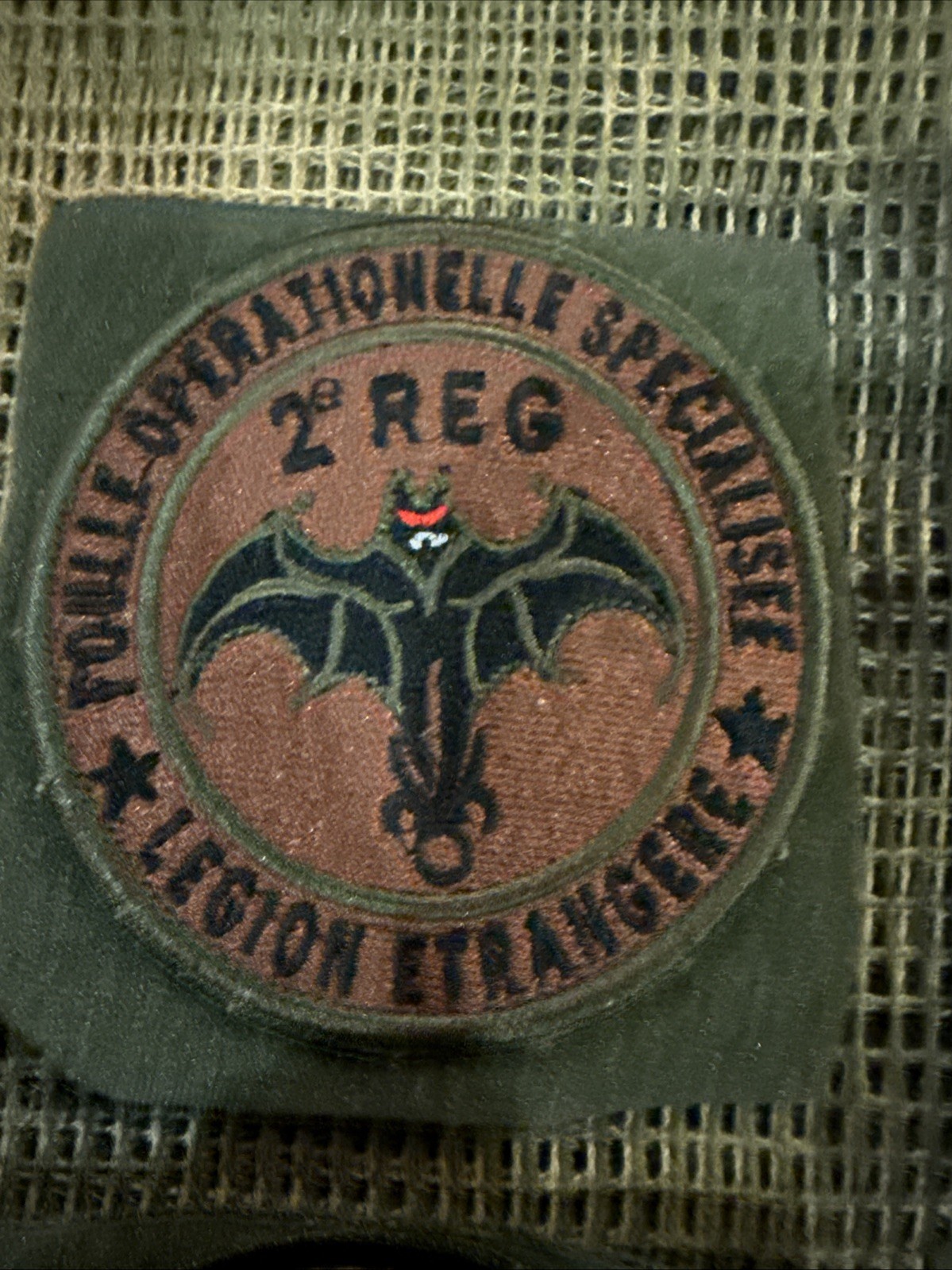 French Foreign Legion 2 Reg Patch Commando Group Of 4 Variants