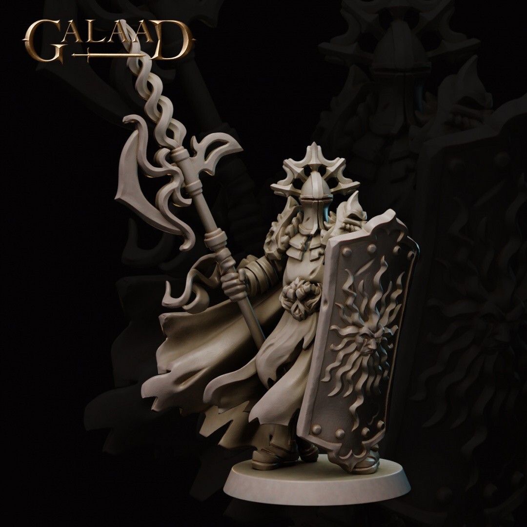 Dark Knight, Galaad Miniatures, DND Blackguard