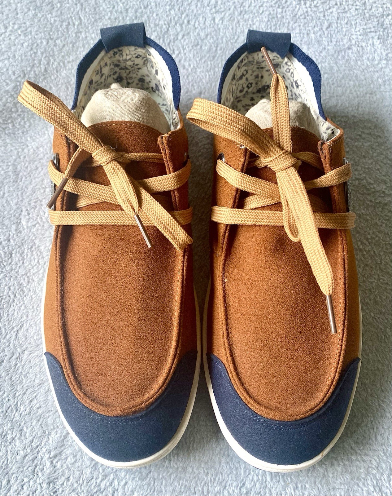 Chinese Ladies Kung Fu Tai Chi Brown  Suede Shoes Us Size 8 Non Slip Rubber Sole