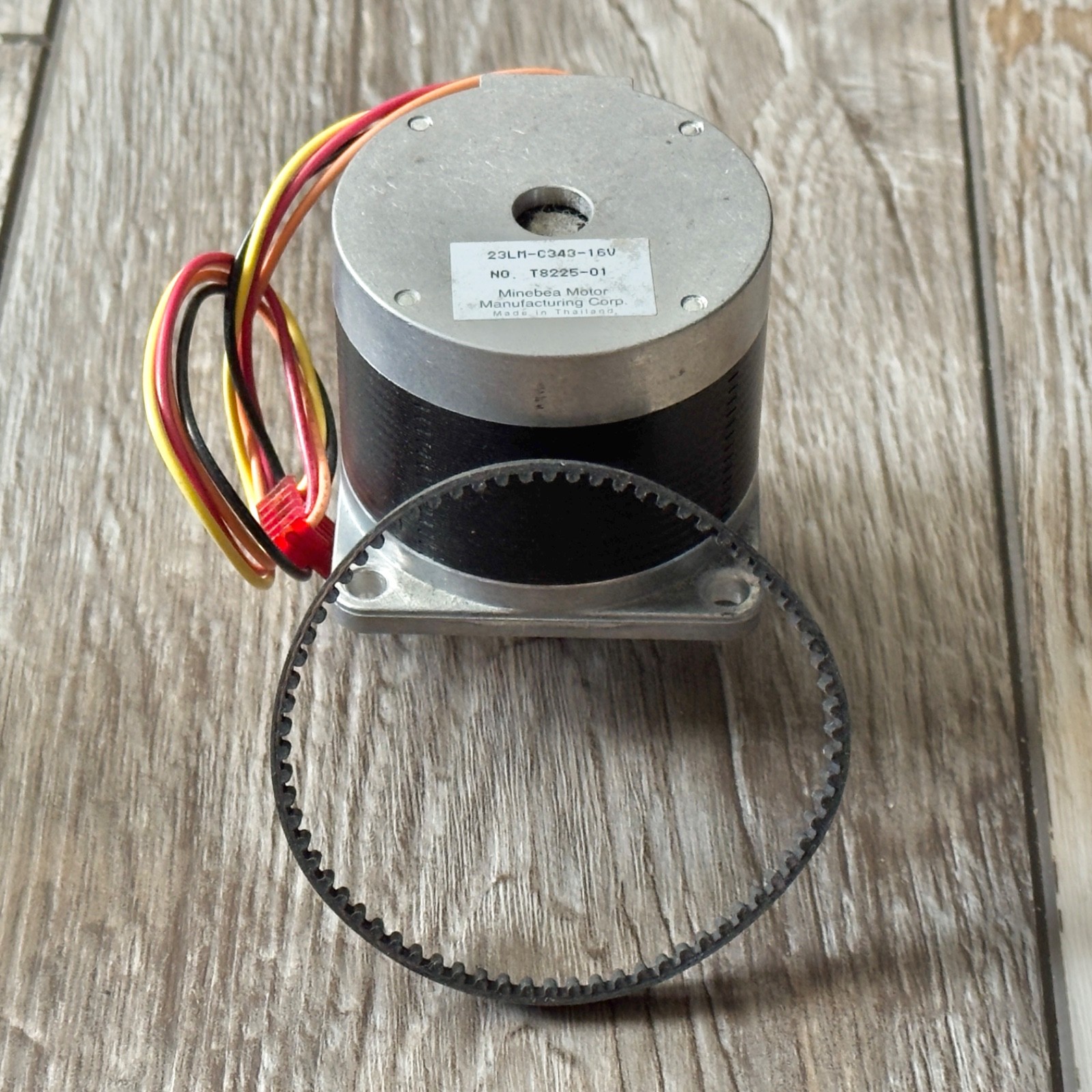 Minebea Stepper Motor 23LM-C343-16V w/Belt Tested