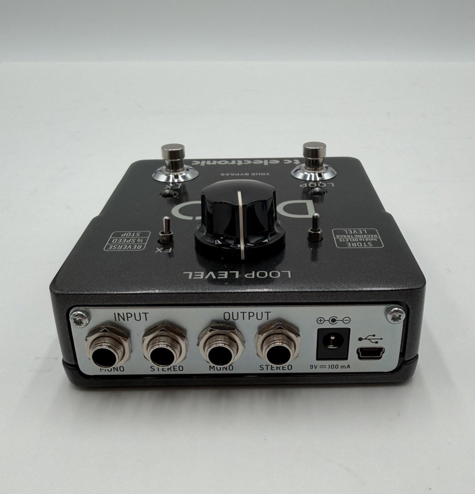 TC Electronics Ditto X2 Looper Effects Pedal Phrase Sampler