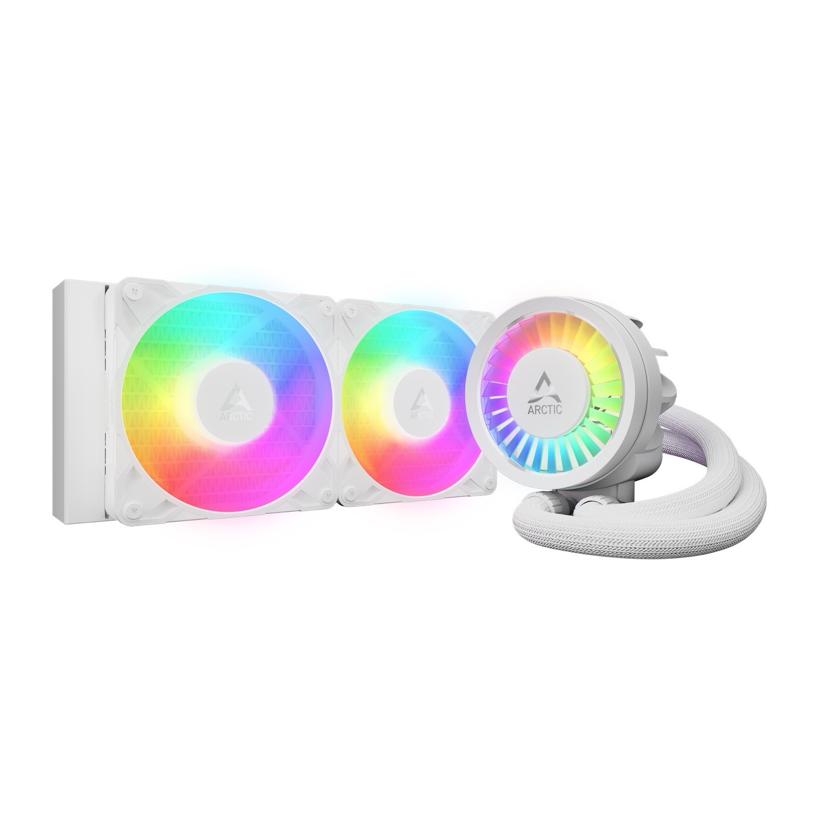 ARCTIC Liquid Freezer III Pro 240 A-RGB White PC Water Cooler AIO Cooling CPU